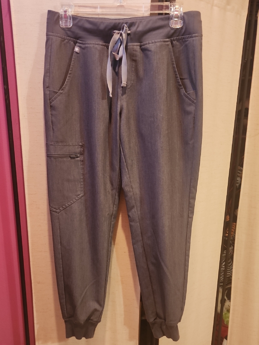 Casual Grey Drawstring Joggers